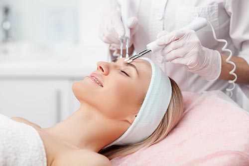 CACI treatment woman